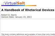 A handbook of rhetorical devices